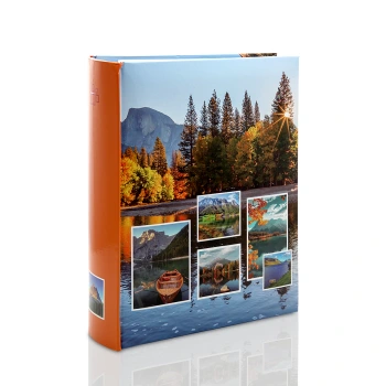 Album wakacyjny, wsuwany Top Góry Pomarańczowy (300 zdjęć 10x15)